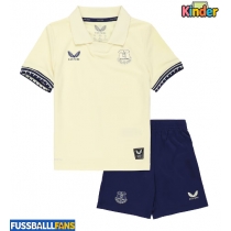 Everton Auswärts Trikotsatz Kinder 2025-26 Kurzarm (+ Kurze Hosen)